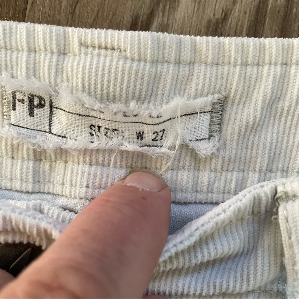 Free People Cut Off Cord Shorts 27 View 4
